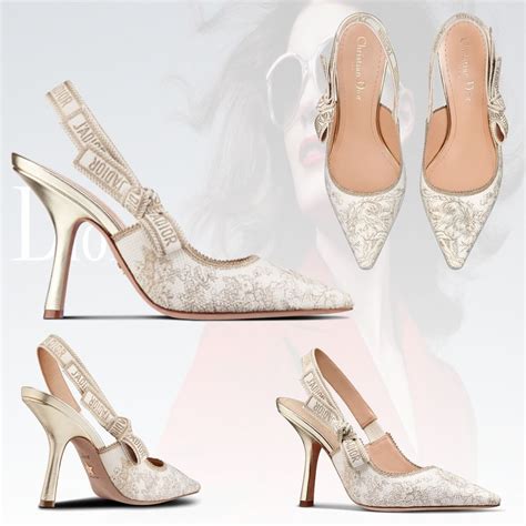 dior pearl wedding shoes|dior j'adior slingback shoes.